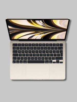 Apple MacBook Air M2 Chip 8-Core CPU, 8-Core GPU, 16GB Unified Memory - Starlight