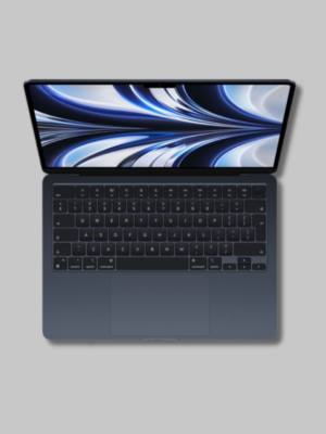 Apple MacBook Air M2 Chip 8-Core CPU, 8-Core GPU, 16GB Unified Memory - Midnight